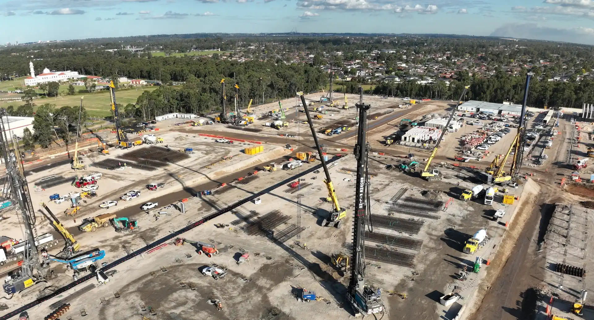 Marsden Park Data Center - Piling Works-1